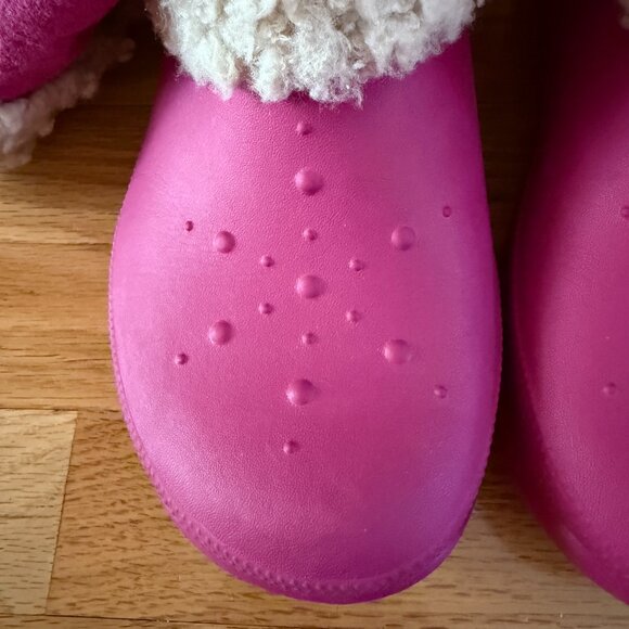 Crocs Nadia Boots in Berry Pink Size 8 - Picture 7 of 16